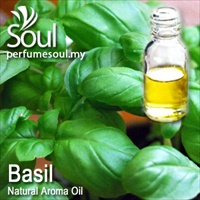 Natural Aroma Oil Basil - 50ml - Click Image to Close
